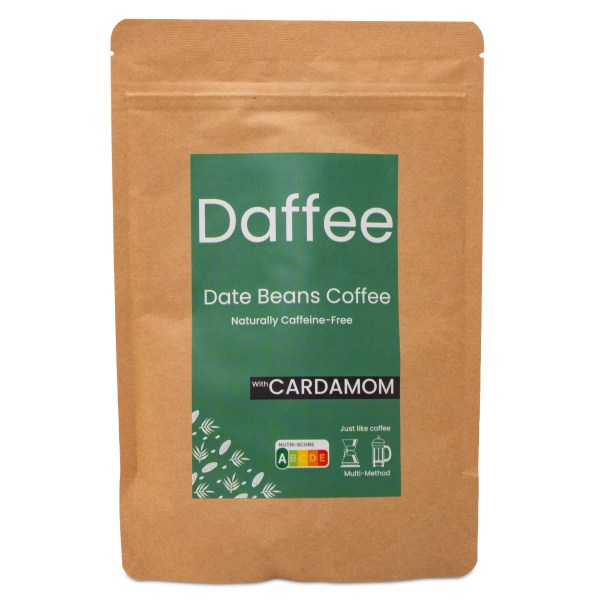 Daffee Koffeinfritt Dadelkaffe, Kardemumma, 250 g