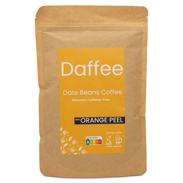 Daffee Koffeinfritt Dadelkaffe, Apelsinskal, 250 g