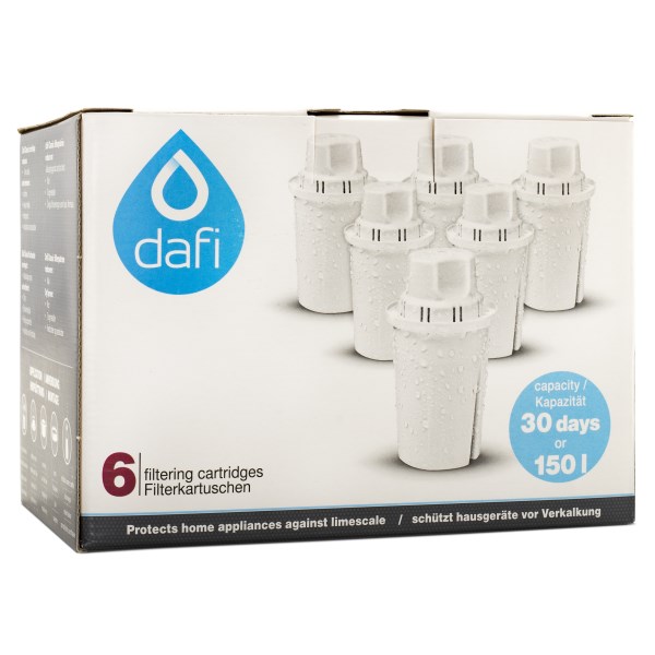 Dafi Classic Filterpatroner, 6-pack