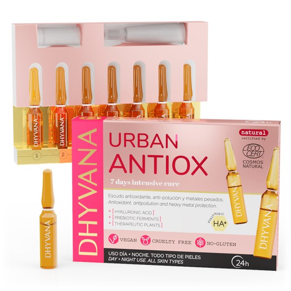 Dhyvana Ampull Urban Antiox, 7 x 2 ml