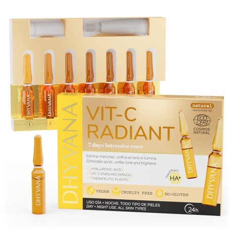 Miniatyrbild Dhyvana Ampull Vit-C Radiant , 7 x 2 ml