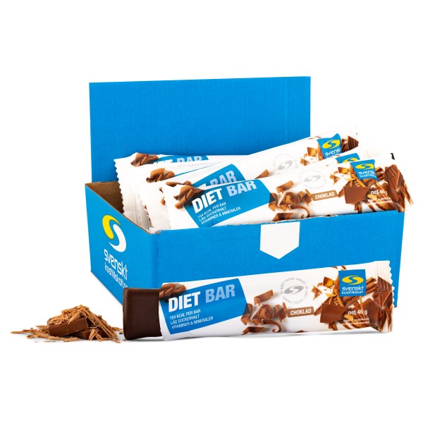 Diet Bar, Choklad, 12-pack