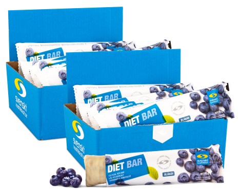 Miniatyrbild Diet Bar, Bl�b�r, 24-pack