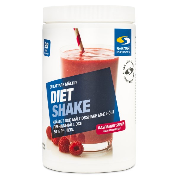 Diet Shake, Hallon, 420 g