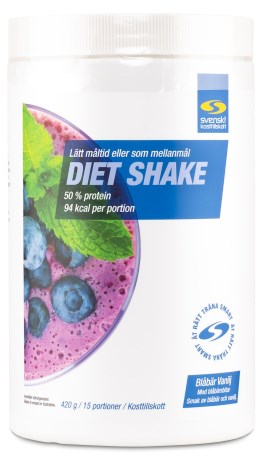 Miniatyrbild Diet Shake, Bl�b�r & vanilj, 420 g