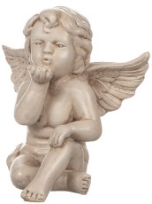 Miniatyrbild Different Design �ngel i Poly, 1 st, Vit