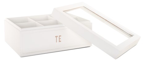 Miniatyrbild Different Design Trlda Te m Glaslock, Stor, Vit