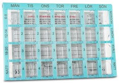 Miniatyrbild Dosett Medi, 1 st, Turkos