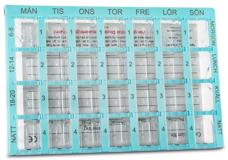 Miniatyrbild Dosett Medi, 1 st, Turkos