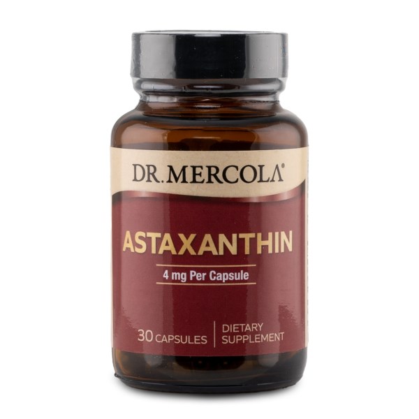 Dr Mercola Astaxantin, 30 kaps
