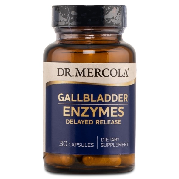 Dr Mercola Gallbladder Enzymes, 30 kaps