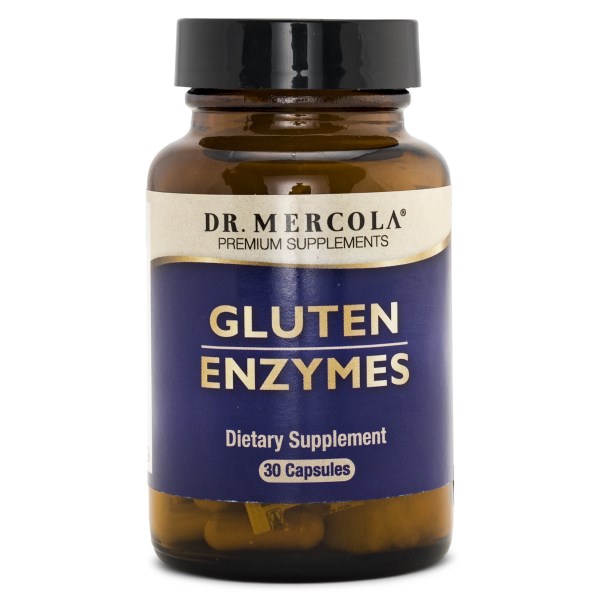 Dr Mercola Gluten Enzymes 30 kaps
