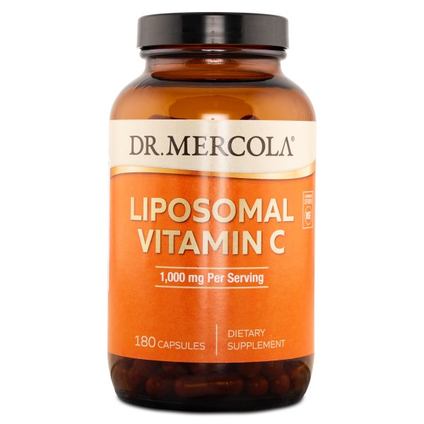 Dr Mercola Liposomal Vitamin C, 180 kaps