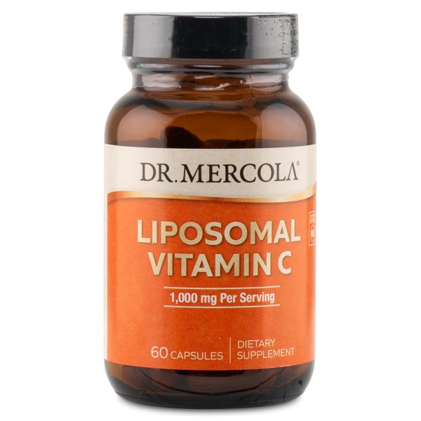 Dr Mercola Liposomal Vitamin C, 60 kaps