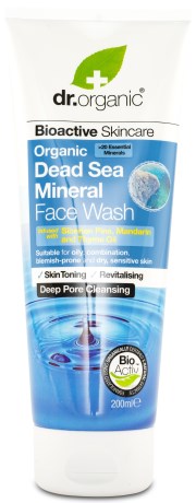 Miniatyrbild Dr Organic D�dahavsmineraler Ansiktstv�tt, 200 ml
