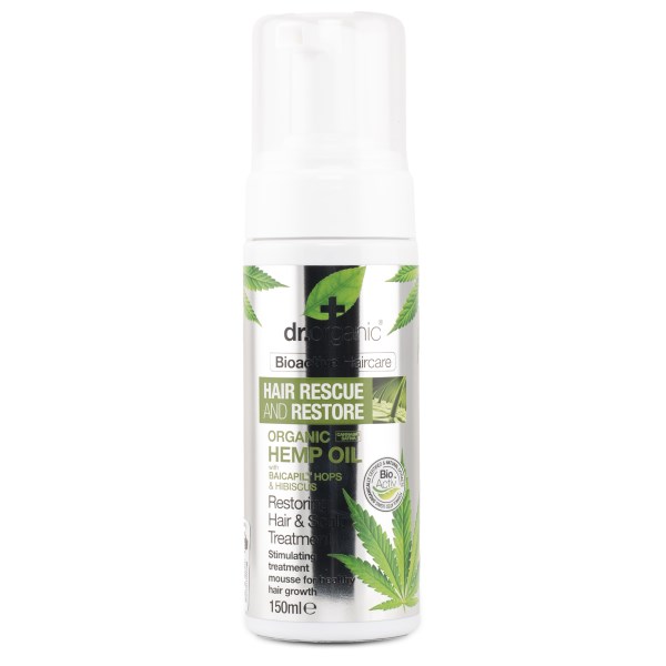 Dr Organic Hampaolja Hårkur, 150 ml