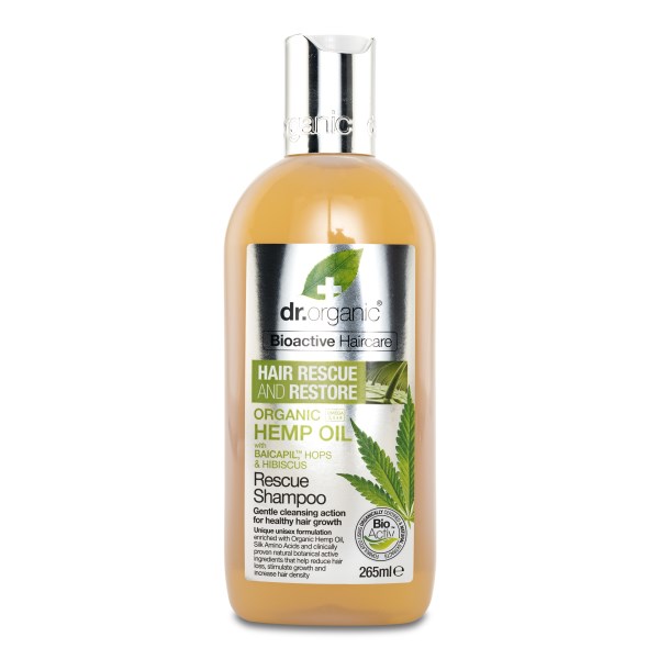 Dr Organic Hampaolja Schampo 265 ml