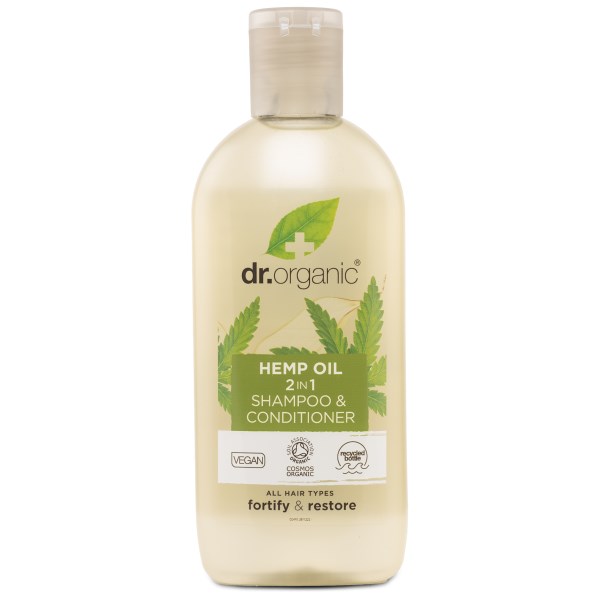 Dr Organic Hampaolja Shampoo & Conditioner, 265 ml