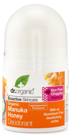 Miniatyrbild Dr Organic Manuka Honung Deodorant, 50 ml