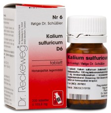 Dr. Reckeweg Cellsalt nr 6 Kalium sulfuricum D6