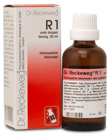 Miniatyrbild Dr. Reckeweg R1, 50 ml