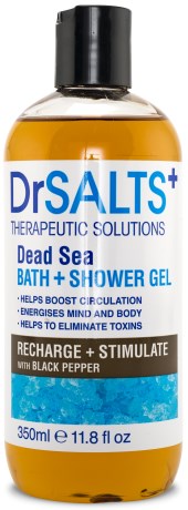 Miniatyrbild Dr SALTS Bath & Shower Gel Recharge & Stimulate, 350 ml