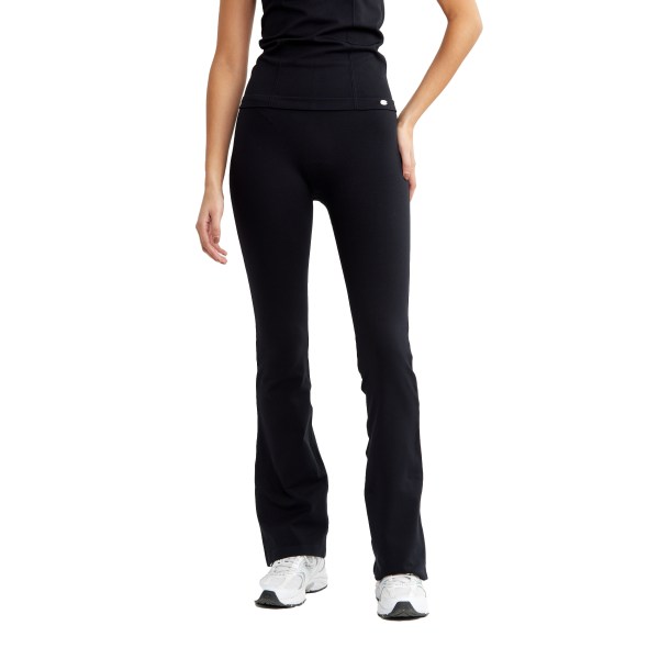Drop Of Mindfulness Seamless Flare Tights, XS, Svart