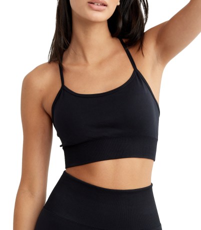 Miniatyrbild Drop Of Mindfulness Signature Seamless Bra, M, Black