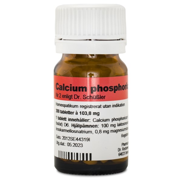 Dr. Reckeweg Cellsalt nr 2 Calcium phosforicum D6, 200 tabl