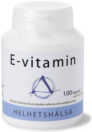 Miniatyrbild Helhetsh�lsa E-Vitamin, 100 kaps