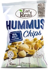 Miniatyrbild Eat Real Hummus Chips, 135 g, Sour Cream & Chive