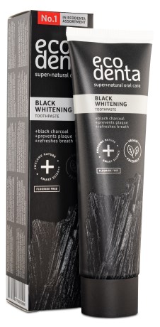 Miniatyrbild Ecodenta Expert Line Toothpaste, Black Whitening, 100 ml