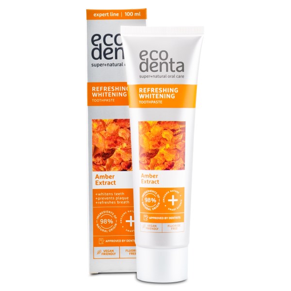 Ecodenta Expert Line Whitening Toothpaste, Amber, 100 ml