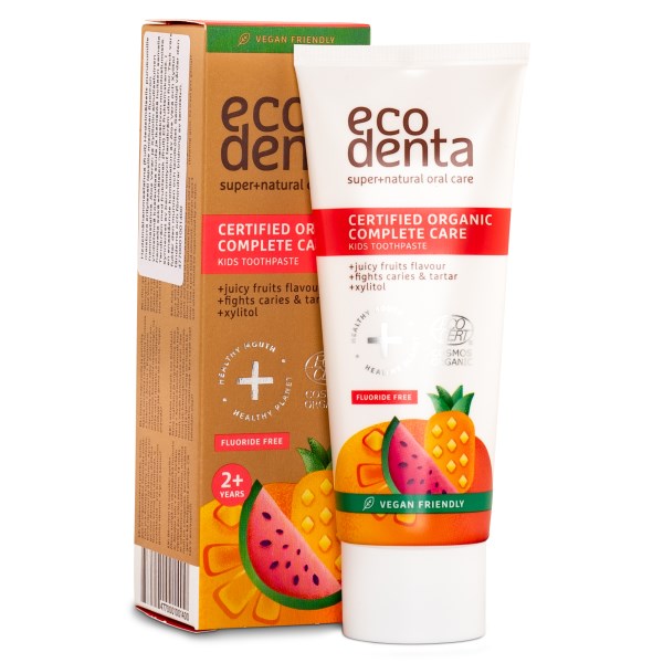 Ecodenta Organic Line Toothpaste Kids, Juicy Fruit, 75 ml