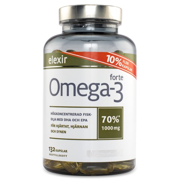 Elexir Pharma Omega-3 Forte 132 kaps