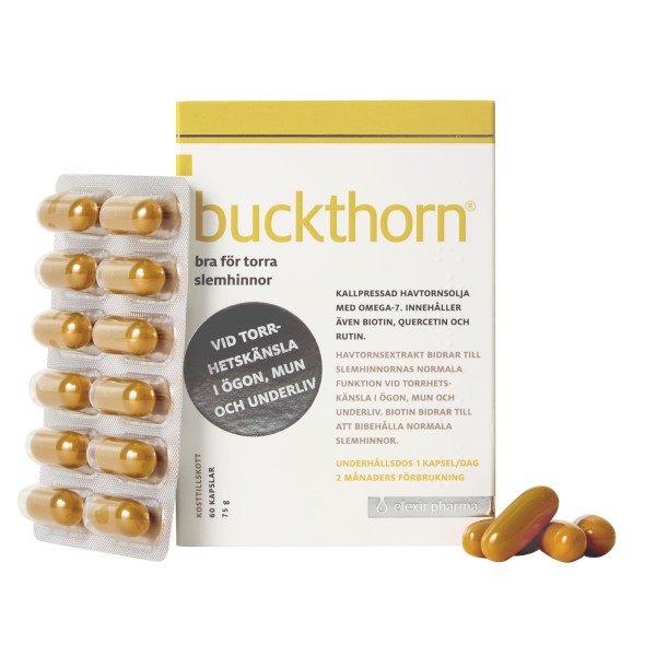 Elexir Pharma Buckthorn Kapslar, 60 kaps