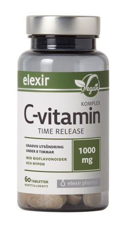 Miniatyrbild Elexir Pharma C-Vitamin Komplex Time Release, 60 tabl