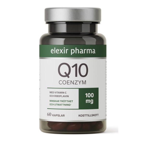 Elexir Pharma Coenzym Q10 100 mg, 60 kaps