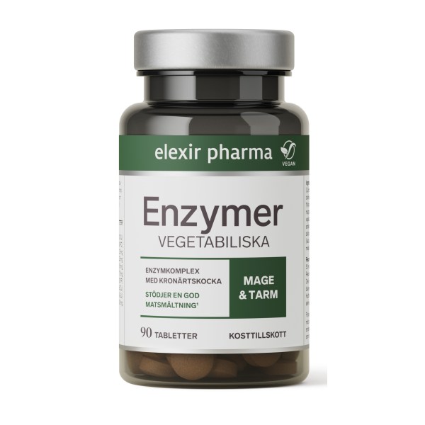 Elexir Pharma Enzymer, 90 tabl