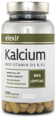 Miniatyrbild Elexir Pharma Kalcium, 120 tabl