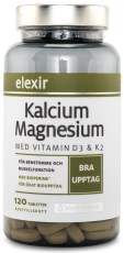 Miniatyrbild Elexir Pharma Kalcium/Magnesium, 120 tabl