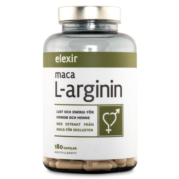 Elexir Pharma Maca L-arginin 180 kaps