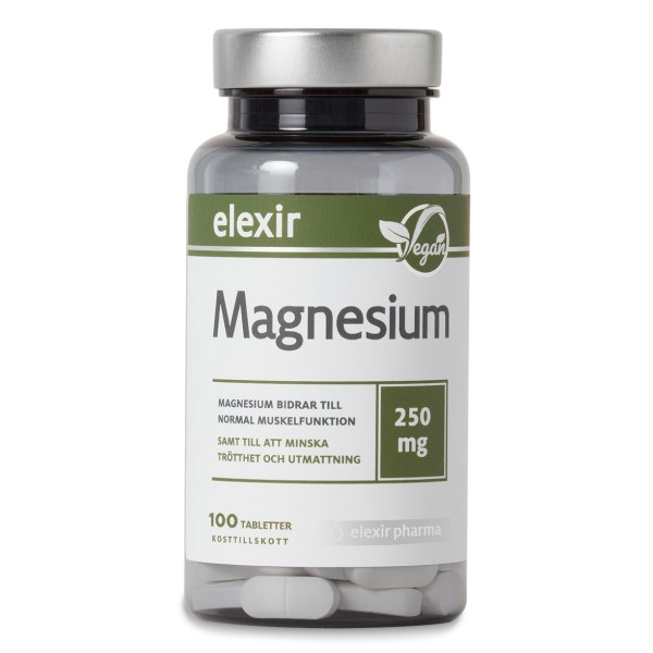 Elexir Pharma Magnesium 250 mg, 100 tabl