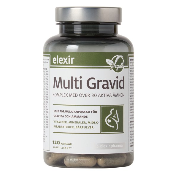 Elexir Pharma Multi Gravid, 120 kaps
