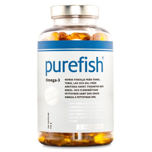 Elexir Pharma Purefish Omega-3 180 kaps