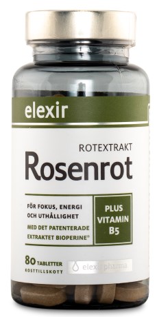 Miniatyrbild Elexir Pharma Rosenrot, 80 tabl