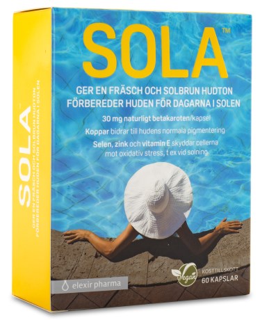 Miniatyrbild Elexir Pharma SOLA, 60 kaps