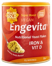 Miniatyrbild Engevita N�ringsj�stflingor J�rn & Vitamin D, 125 g