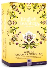 Miniatyrbild English Tea Shop Vitt Te EKO, 20 psar, Naturell