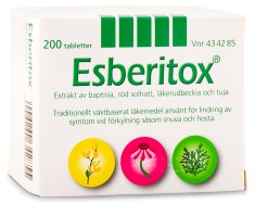 Miniatyrbild Esberitox, 100 tabl